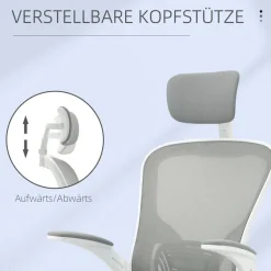 Drehstuhl 921-417 grau