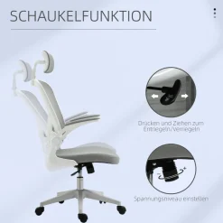 Drehstuhl 921-417 grau