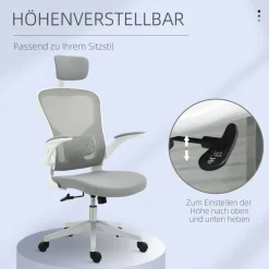 Drehstuhl 921-417 grau