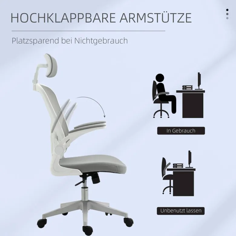 Drehstuhl 921-417 grau