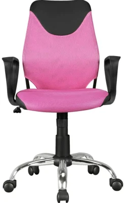 Drehstuhl pink Stoff