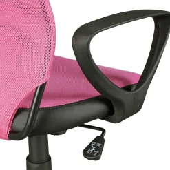 Drehstuhl pink Stoff