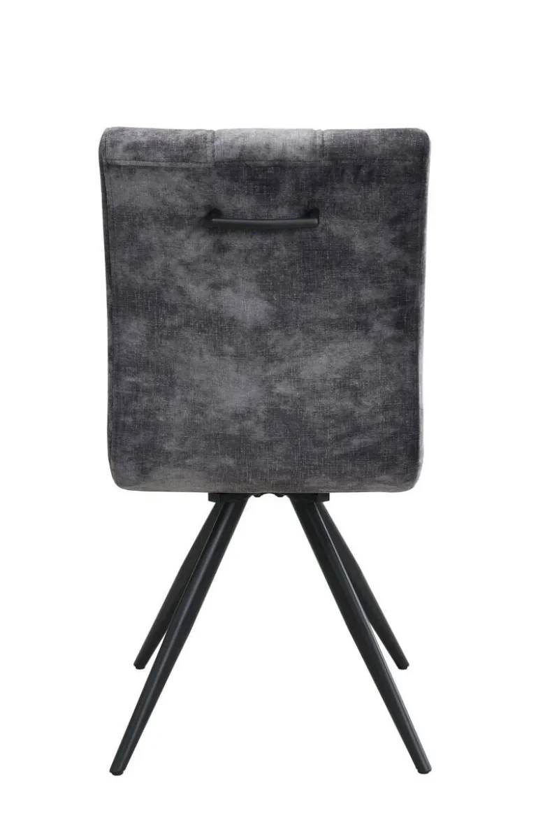 Drehstuhl Porto anthrazit Microfaser B/H/T: ca. 58x94x60 cm