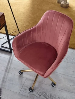 Drehstuhl rosa