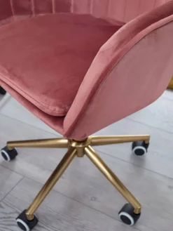 Drehstuhl rosa