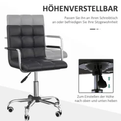 Drehstuhl 02-0697 schwarz