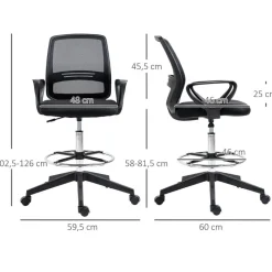 Drehstuhl 921-187 schwarz