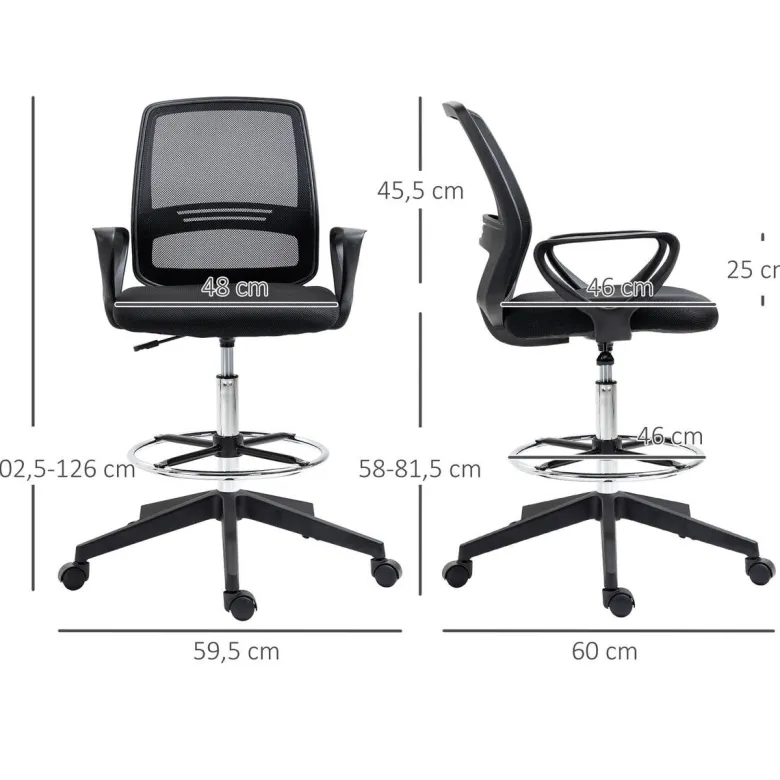 Drehstuhl 921-187 schwarz