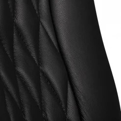 Drehstuhl schwarz Leder