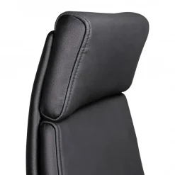 Drehstuhl schwarz Leder