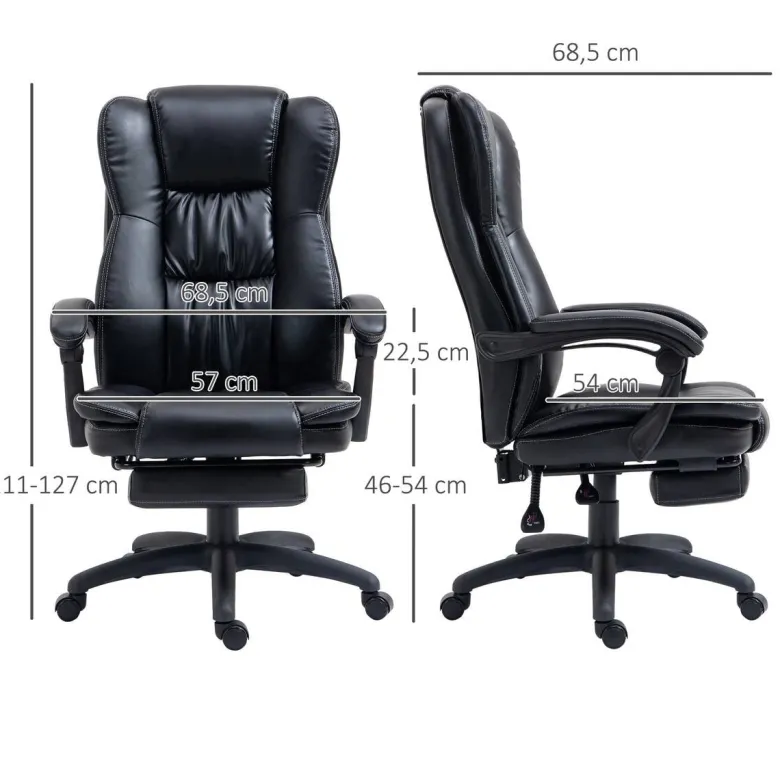 Drehstuhl 921-539V90BK schwarz