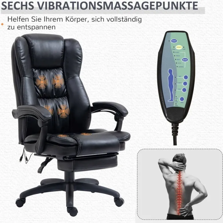 Drehstuhl 921-539V90BK schwarz