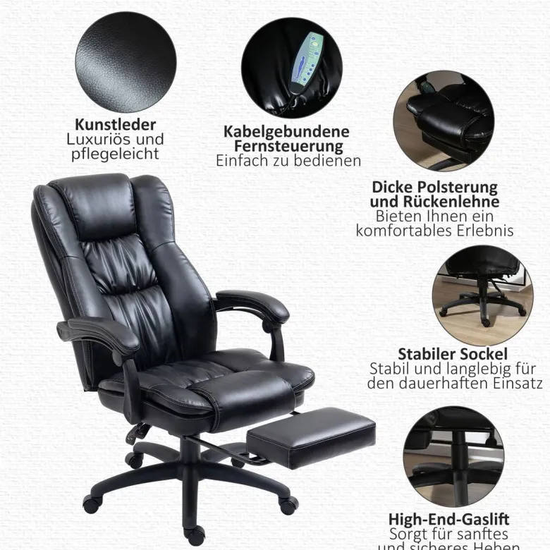 Drehstuhl 921-539V90BK schwarz