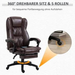 Drehstuhl 921-539V90BN braun