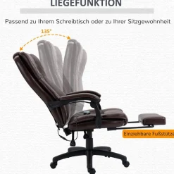 Drehstuhl 921-539V90BN braun
