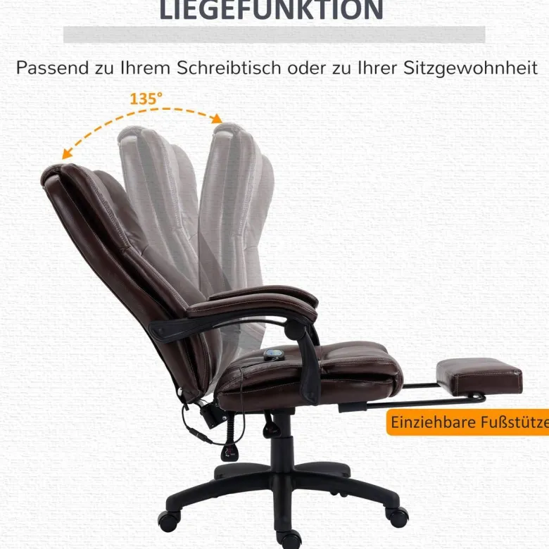 Drehstuhl 921-539V90BN braun
