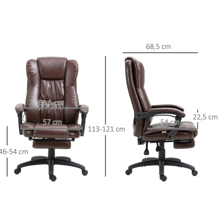 Drehstuhl 921-539V90BN braun