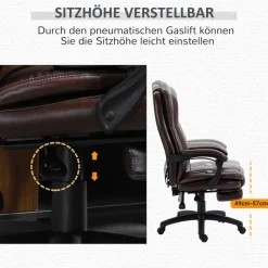 Drehstuhl 921-539V90BN braun