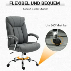Drehstuhl 921-472V80GY grau