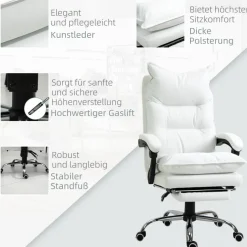 Drehstuhl 921-335WT weiß