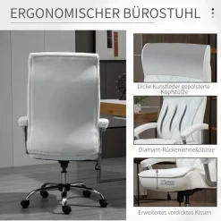 Drehstuhl 921-473WT weiß