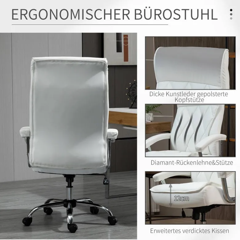 Drehstuhl 921-473WT weiß