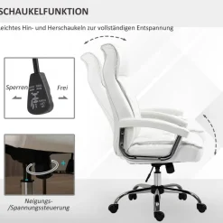 Drehstuhl 921-473WT weiß