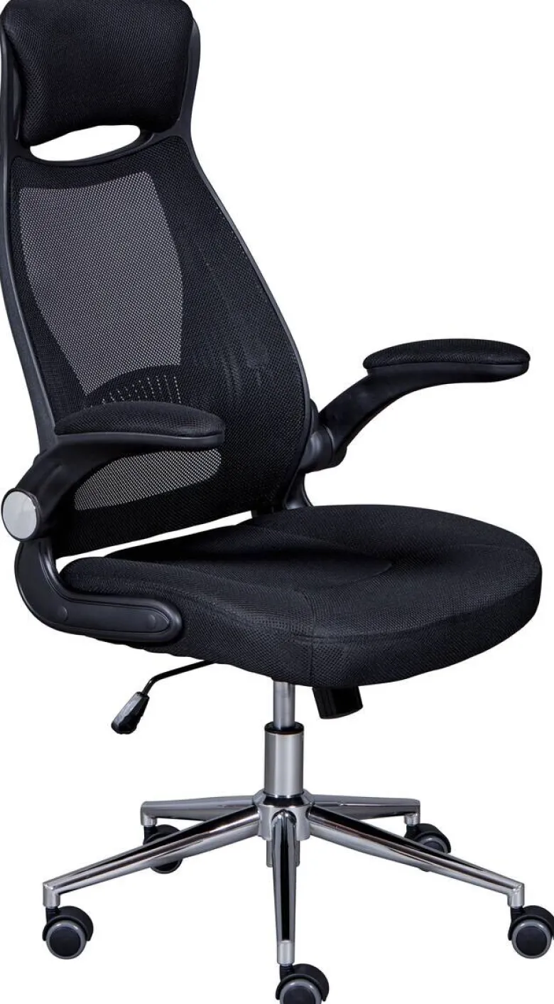 Drehstuhl XL Tecwork schwarz Textil