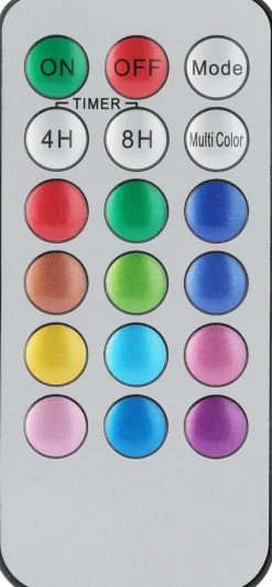 Drucklicht weiß Kunststoff B/H/L: ca. 29,5x18,5x4 cm