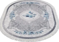 Druckteppich Sunshine grau B/L: ca. 140x200 cm
