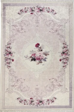 Druckteppich Sunshine rosa B/L: ca. 160x230 cm
