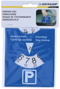 Dunlop Parkscheibe B/H: ca. 11x15 cm