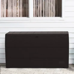 Duramax Aufbewahrungsbox Durabox braun Kunststoff B/H/L: ca. 45x56x117 cm