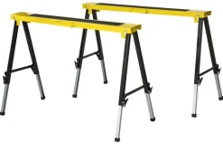 DURHAND Werkbank gelb Edelstahl B/H/L: ca. 49x100x90 cm