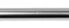 Duschstange silber Aluminium