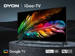 Dyon LED-Smart-TV iGoo-TV 40F B/H: ca. 90x51 cm