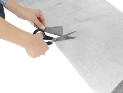 EASYmaxx Fliegengitter schwarz B/L: ca. 130x150 cm