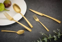 ECHTWERK Besteckset Avelino gold Edelstahl 30 tlg.