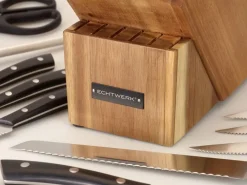 ECHTWERK Messerblock Premium braun Stahl 15 tlg.