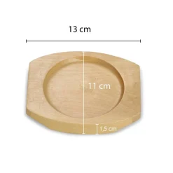 ECHTWERK Mini-Kochtopfset schwarz Eisen B/H/L: ca. 13x9,5x13 cm
