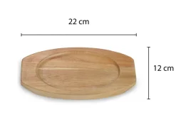 ECHTWERK Servierpfanne Big schwarz Eisen B/H/L: ca. 12x4,5x22 cm