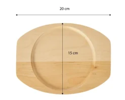 ECHTWERK Servierpfanne schwarz Eisen B/H/L: ca. 15,8x4,7x25,4 cm