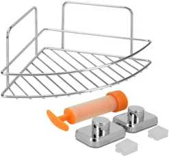 Eckablage Chrom Metall