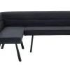 Eckbank Amilia anthrazit B/H/L: ca. 181x48x140 cm