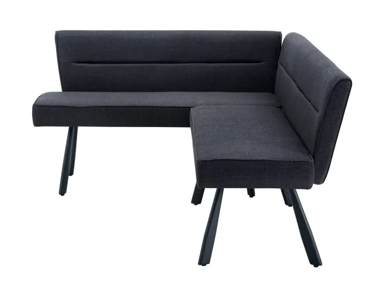 Eckbank Amilia anthrazit B/H/L: ca. 181x48x140 cm