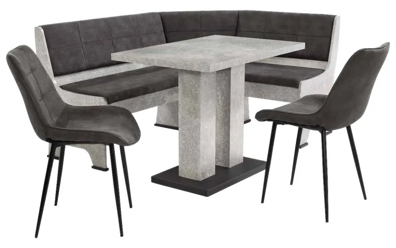 Eckbankgruppe Beton B/T: ca. 100x65 cm