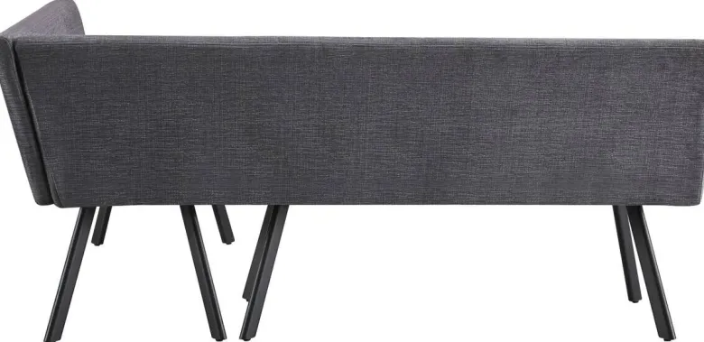 Eckbank Milos grau B/H/T: ca. 195x152x85 cm