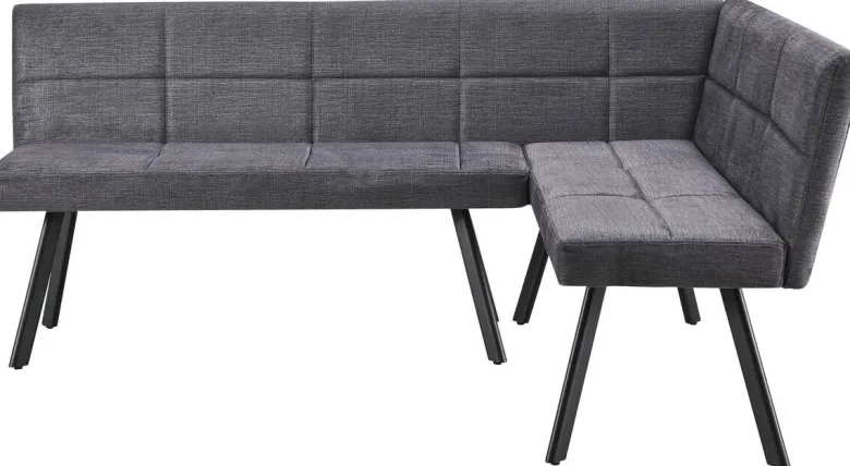 Eckbank Milos grau B/H/T: ca. 195x152x85 cm