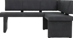 Eckbank PIA I grau Vintage Optik B/H/T: ca. 168x86x128 cm