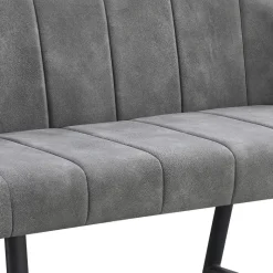 Eckbank Sven grau B/H/T: ca. 187x81,5x155 cm